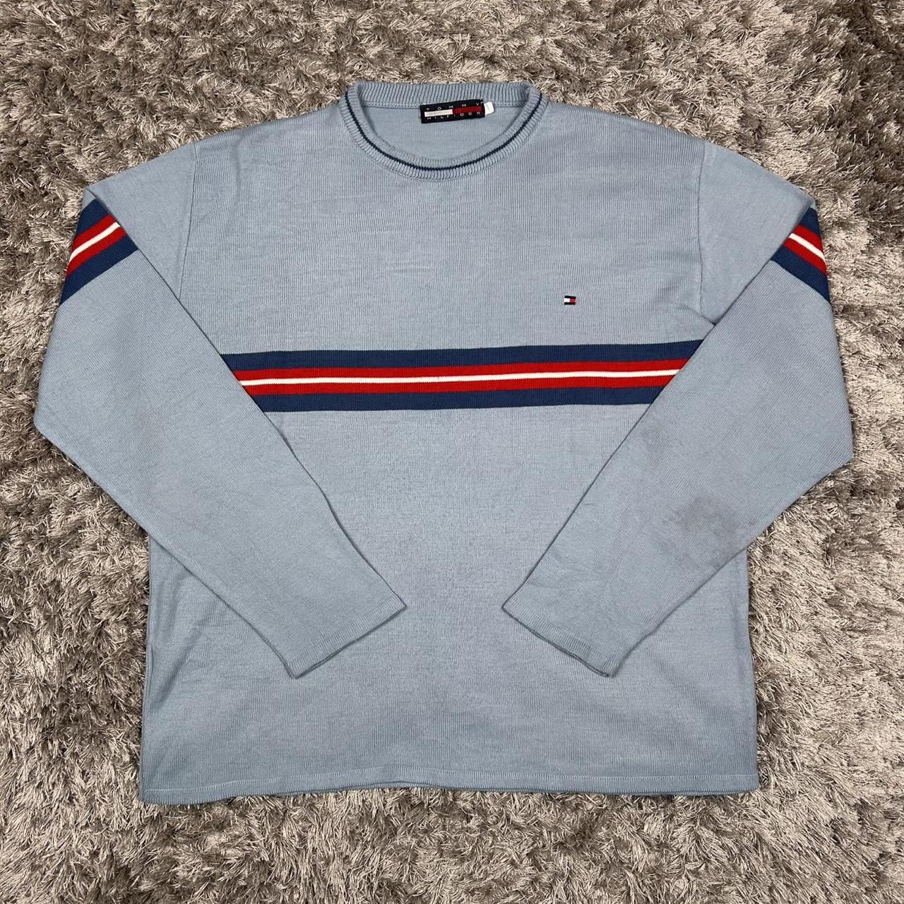 MEN'S VINTAGE TOMMY HILFIGER CREW NECK JUMPER SIZE M