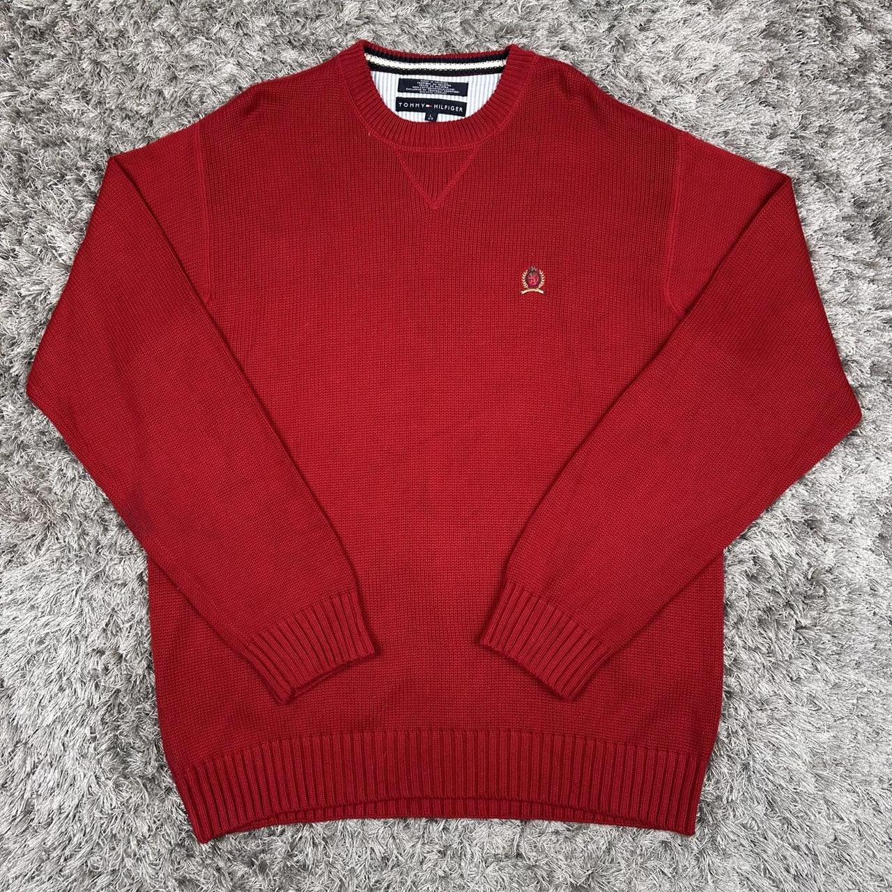 MEN'S VINTAGE TOMMY HILFIGER CREW NECK JUMPER SIZE L