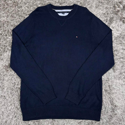 MEN'S VINTAGE TOMMY HILFIGER CREW NECK JUMPER SIZE XL