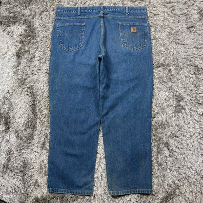 MEN'S CARHARTT BAGGY DENIM JEANS W44