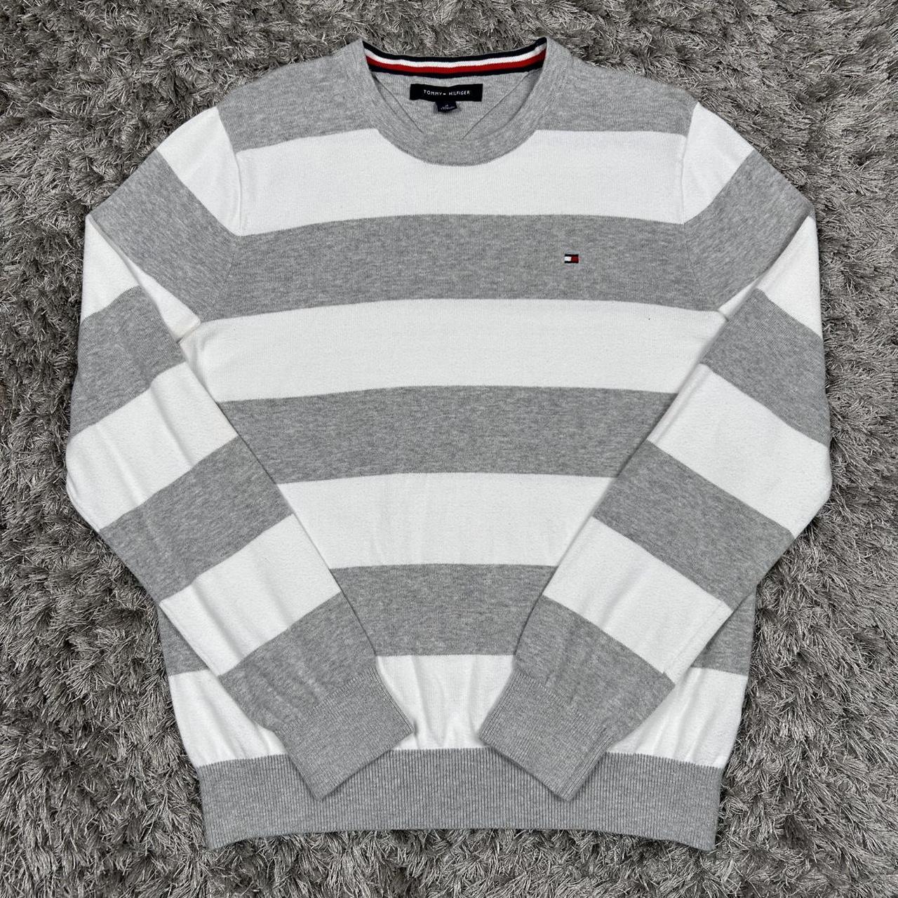 MEN'S VINTAGE TOMMY HILFIGER CREW NECK JUMPER SIZE M