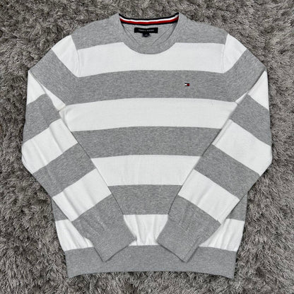 MEN'S VINTAGE TOMMY HILFIGER CREW NECK JUMPER SIZE M