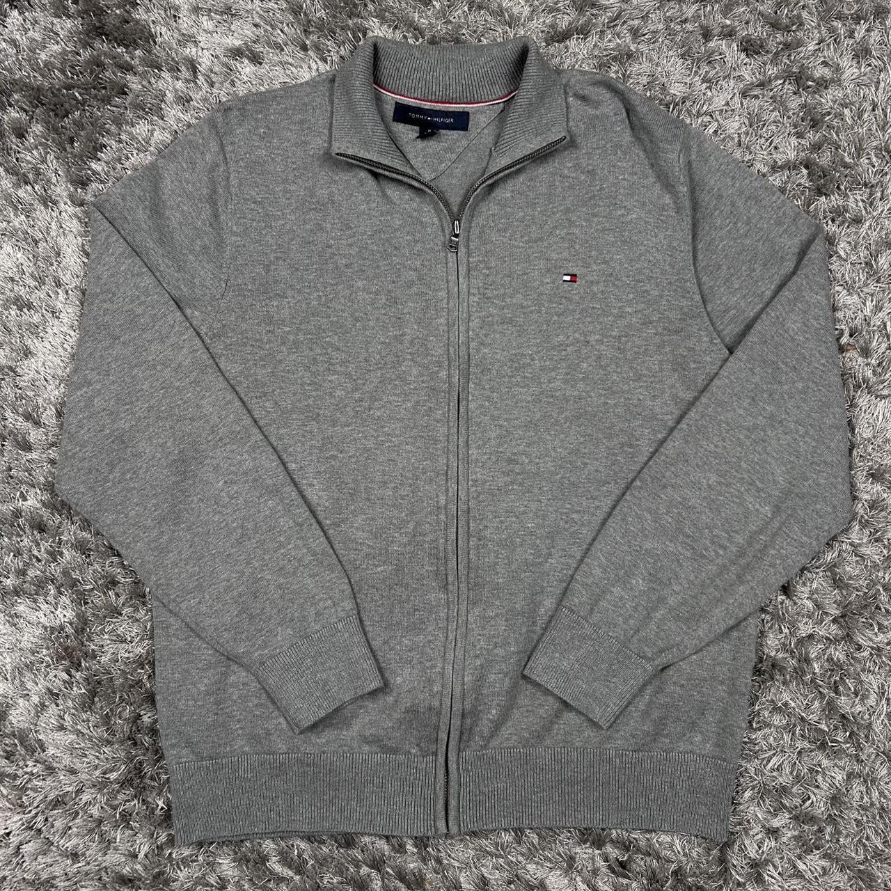 MEN'S VINTAGE TOMMY HILFIGER 1/4 ZIP JUMPER SIZE M
