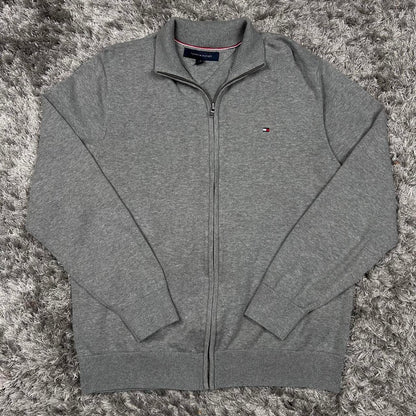 MEN'S VINTAGE TOMMY HILFIGER 1/4 ZIP JUMPER SIZE M