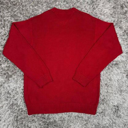 MEN'S VINTAGE TOMMY HILFIGER CREW NECK JUMPER SIZE L