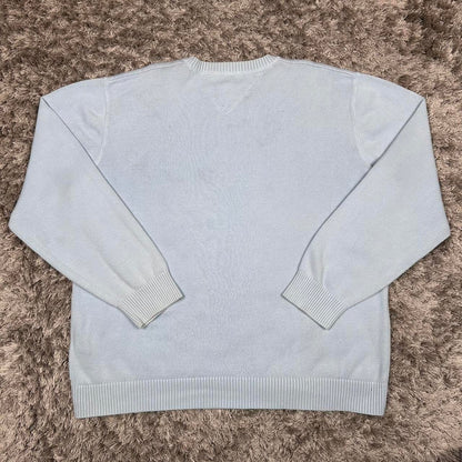 MEN'S VINTAGE TOMMY HILFIGER CREW NECK JUMPER SIZE L