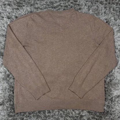 MEN'S VINTAGE TOMMY HILFIGER V NECK JUMPER SIZE L