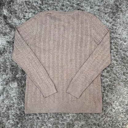 WOMEN'S VINTAGE TOMMY HILFIGER CABLE KNIT JUMPER SIZE XXL