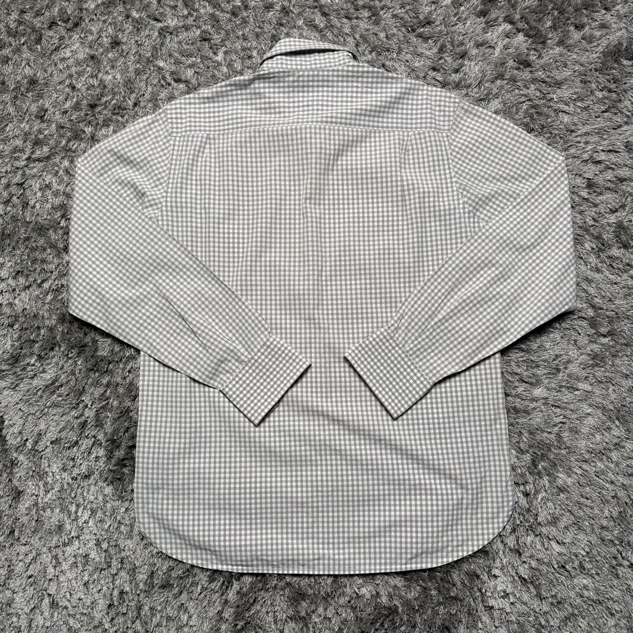 MEN'S TOMMY HILFIGER CHECK BUTTON UP SHIRT SIZE M