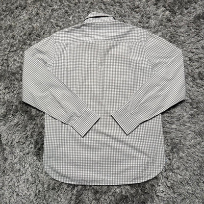 MEN'S TOMMY HILFIGER CHECK BUTTON UP SHIRT SIZE M