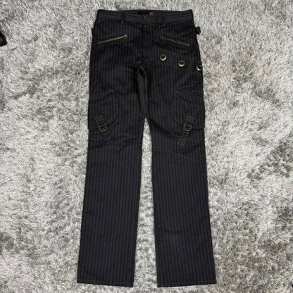 MEN'S ARCHIVAL CLOTHING X JUST CAVALLI BONDAGE PANTS W32 L34