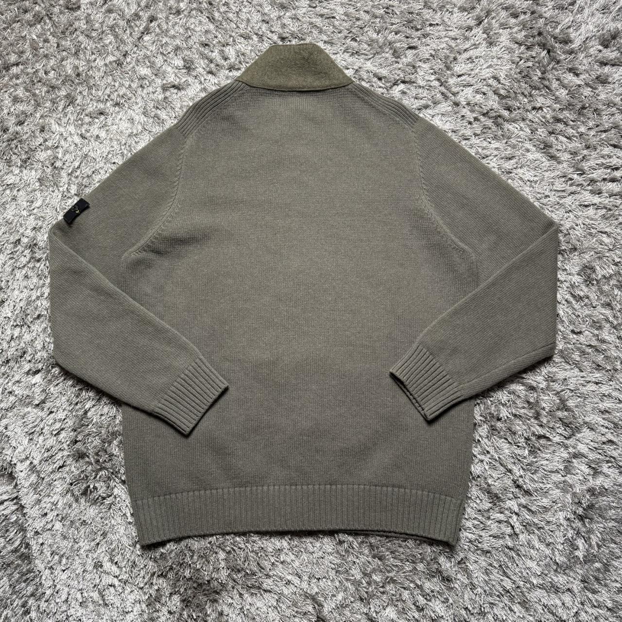 MEN'S STONE ISLAND HEAVY KNIT JUMPER SIZE XL