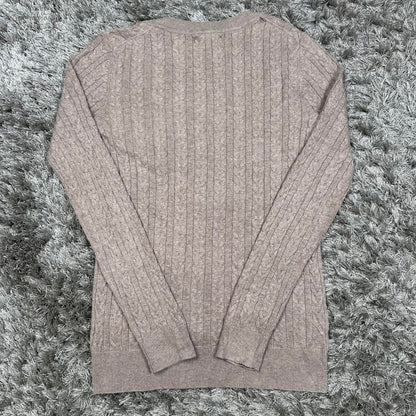 WOMEN'S VINTAGE TOMMY HILFIGER CABLE KNIT JUMPER SIZE XS