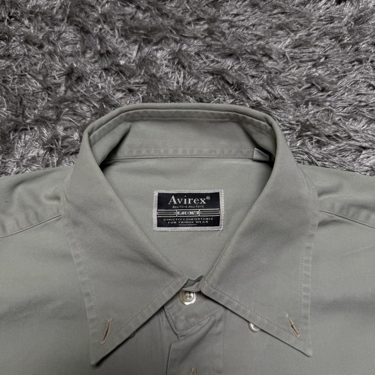 MEN'S AVIREX BUTTON UP SHIRTS SIZE M