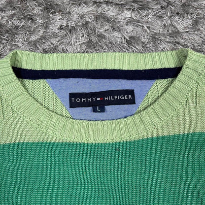 MEN'S VINTAGE TOMMY HILFIGER CREW NECK JUMPER SIZE L