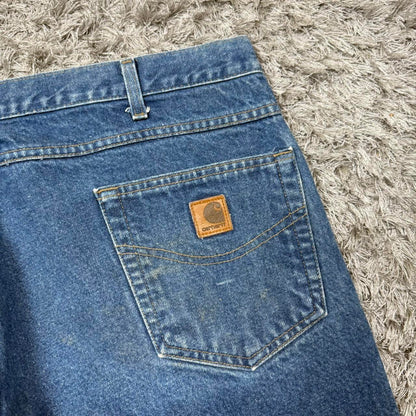 MEN'S CARHARTT BAGGY DENIM JEANS W44