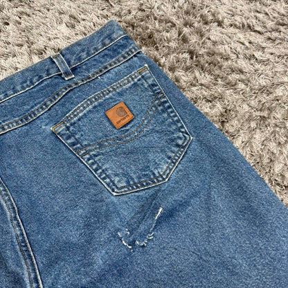 MEN'S CARHARTT BAGGY DENIM JEANS W42 L28