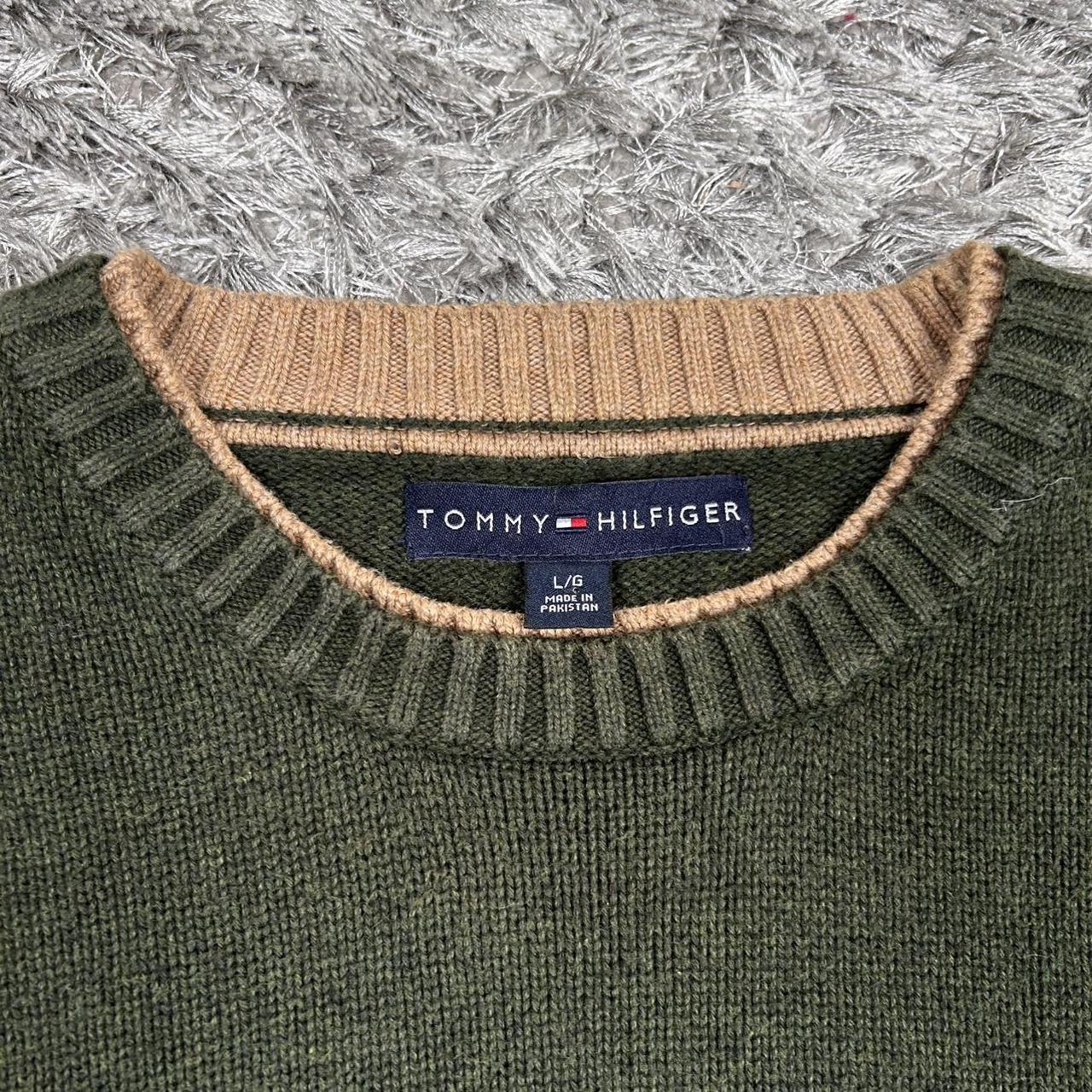 MEN'S VINTAGE TOMMY HILFIGER CREW NECK JUMPER SIZE L