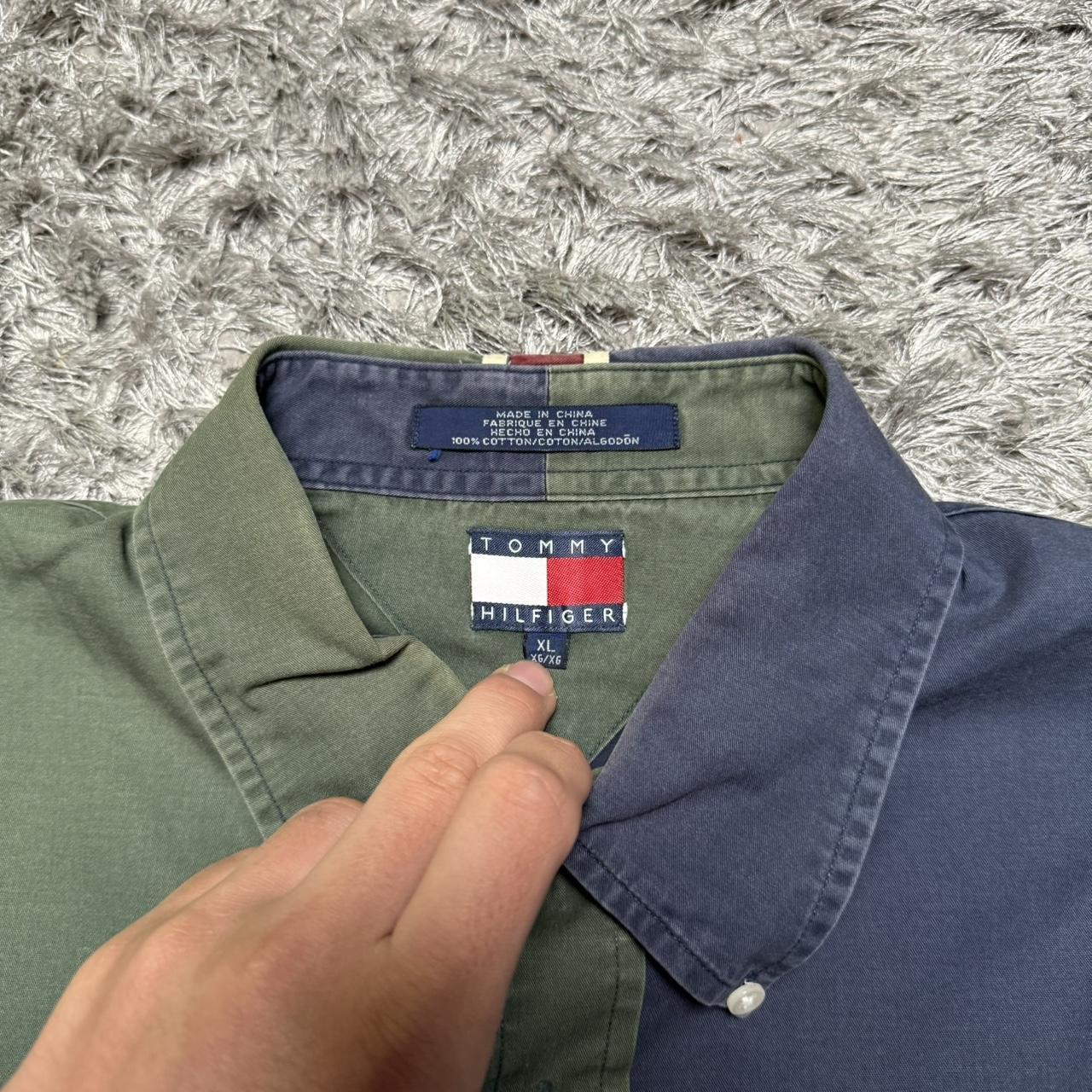 MEN'S TOMMY HILFIGER BUTTON UP SHIRT SIZE XL