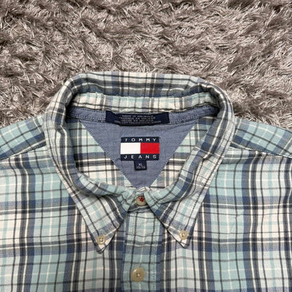 MEN'S TOMMY HILFIGER BUTTON UP SHIRT SIZE XL