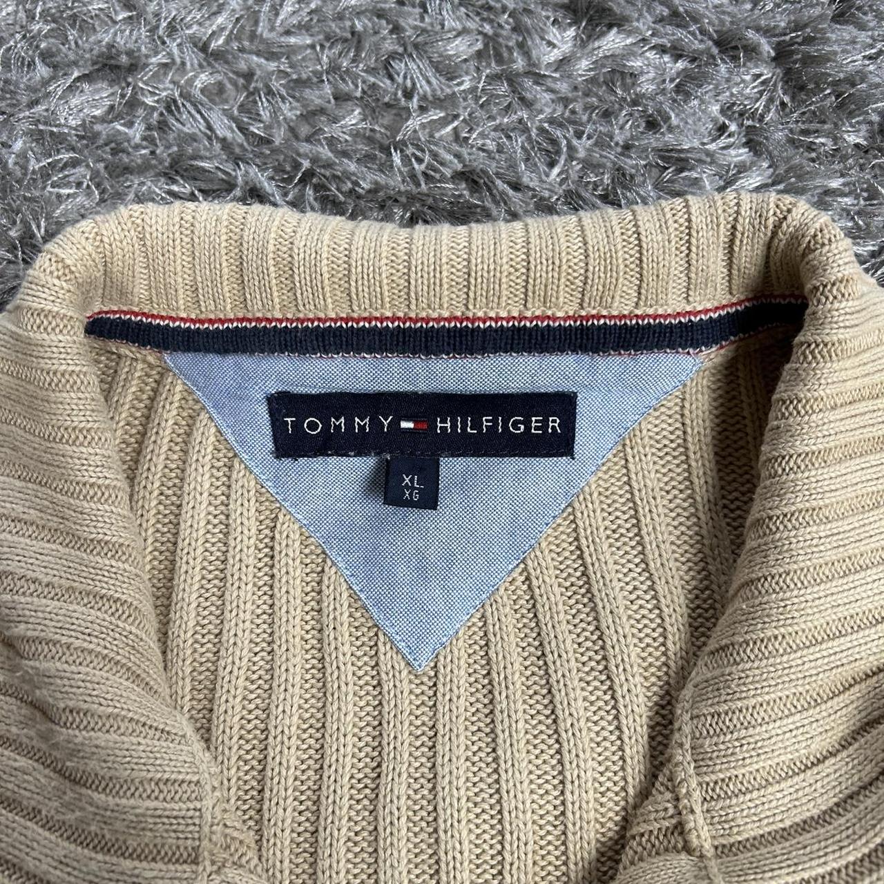 MEN'S VINTAGE TOMMY HILFIGER FULL ZIP JUMPER SIZE XL
