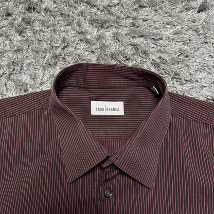 MEN'S CASABLANCA BUTTON UP SHIRT SIZE L