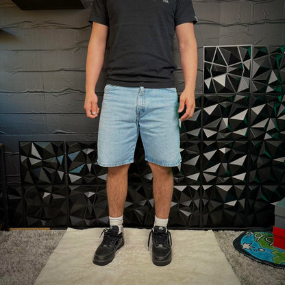 MEN'S WRANGLER BAGGY DENIM SHORTS W34