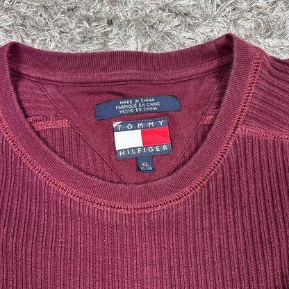 MEN'S VINTAGE TOMMY HILFIGER CREW NECK JUMPER SIZE XL