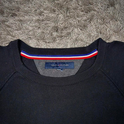 MEN'S VINTAGE TOMMY HILFIGER CREW NECK JUMPER SIZE L