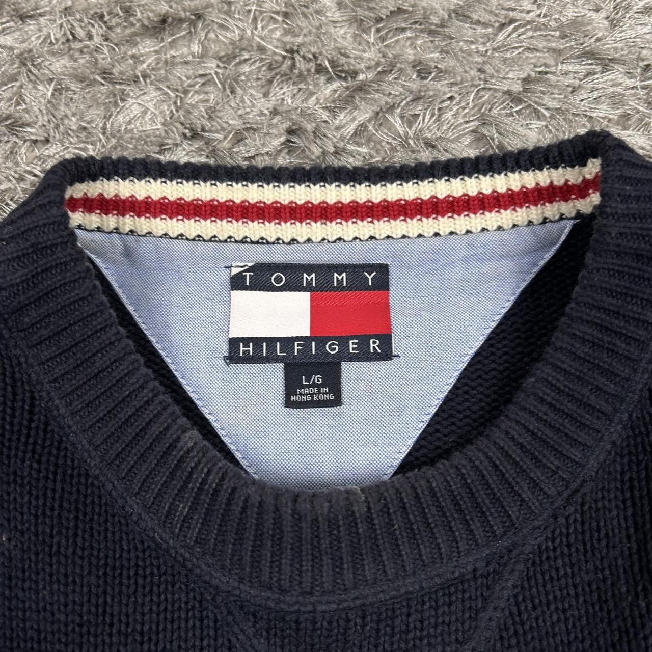 MEN'S VINTAGE TOMMY HILFIGER CREW NECK JUMPER SIZE L