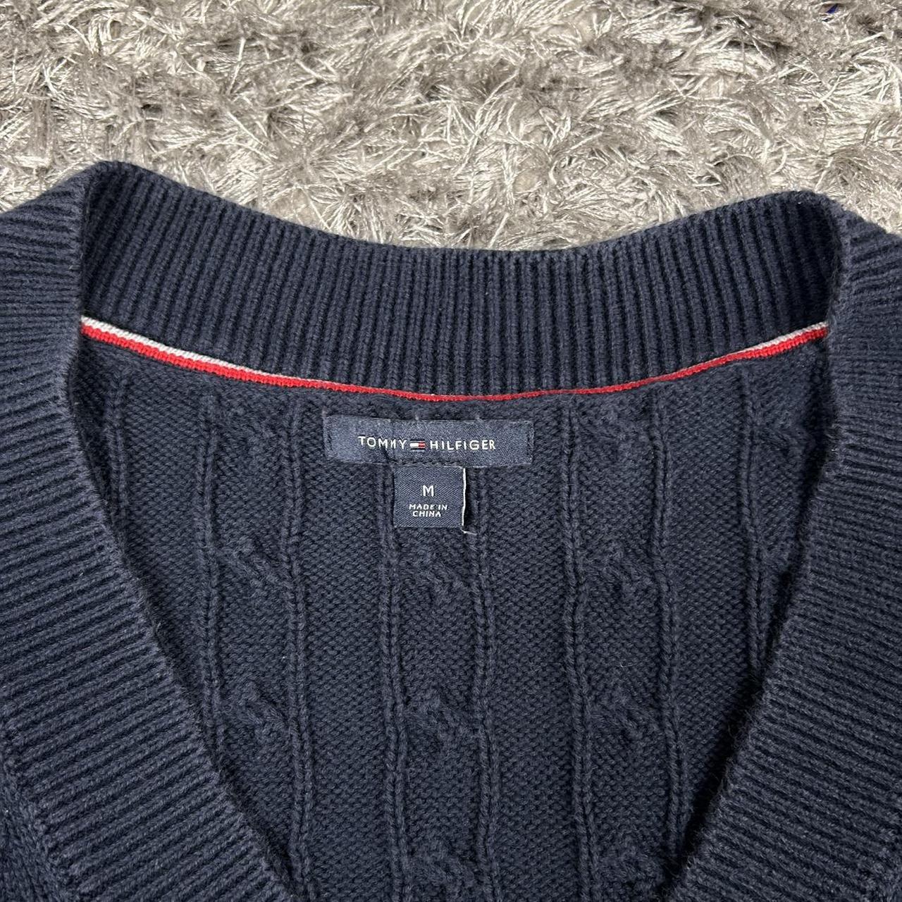 WOMEN'S VINTAGE TOMMY HILFIGER CABLE KNIT JUMPER SIZE M