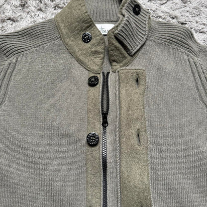 MEN'S STONE ISLAND HEAVY KNIT JUMPER SIZE XL