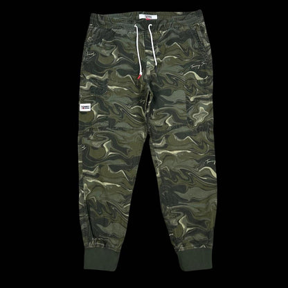 MEN'S TOMMY HILFIGER CAMO CARGO TROUSERS SIZE XL