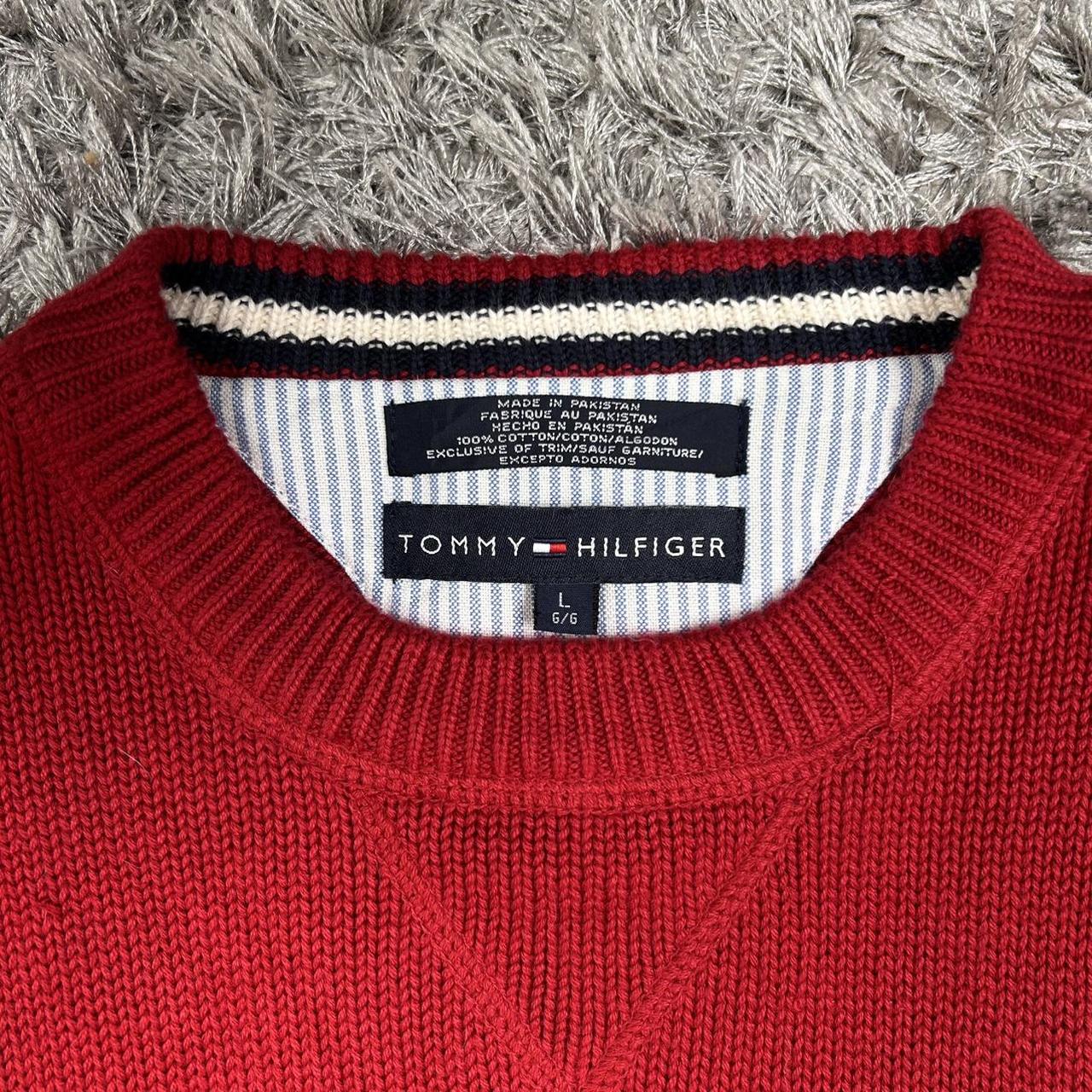 MEN'S VINTAGE TOMMY HILFIGER CREW NECK JUMPER SIZE L