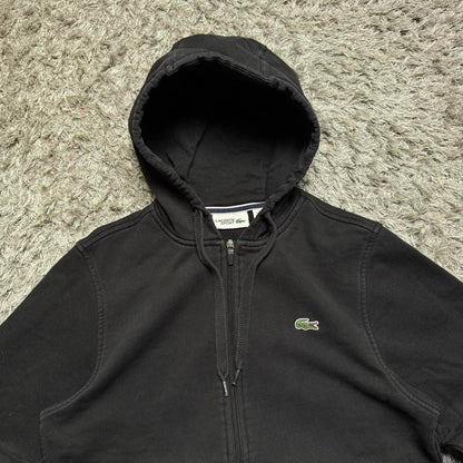 MEN'S VINTAGE LACOSTE FULL ZIP HOODIE SIZE S