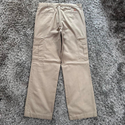MEN'S DICKIES BAGGY CARGO TROUSERS W36 L32