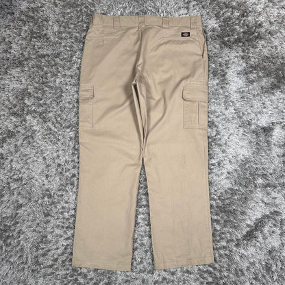 MEN'S DICKIES BAGGY CARGO TROUSERS W42 L32