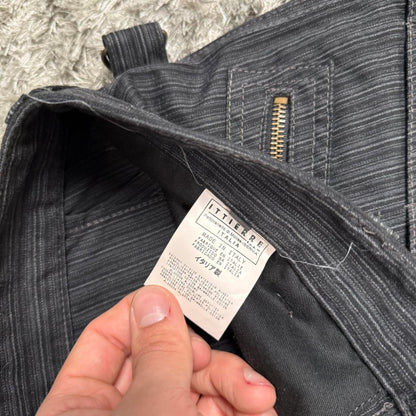 MEN'S ARCHIVAL CLOTHING X JUST CAVALLI BONDAGE PANTS W32 L34