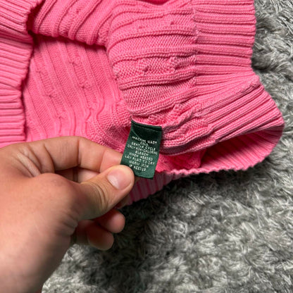 WOMEN'S LAUREN RALPH LAUREN CABLE KNIT JUMPER SIZE 2XL
