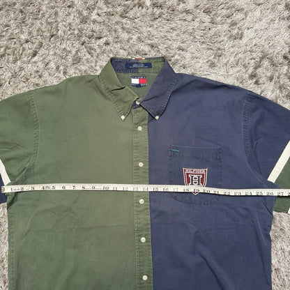 MEN'S TOMMY HILFIGER BUTTON UP SHIRT SIZE XL