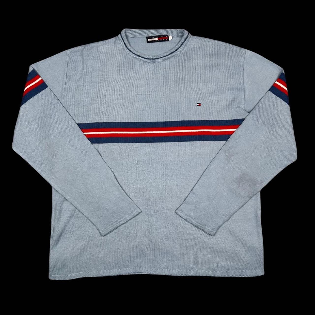 MEN'S VINTAGE TOMMY HILFIGER CREW NECK JUMPER SIZE M
