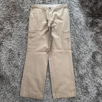 MEN'S DICKIES BAGGY CARGO TROUSERS W36 L32