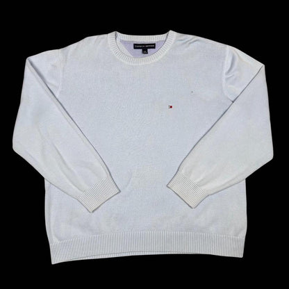 MEN'S VINTAGE TOMMY HILFIGER CREW NECK JUMPER SIZE L