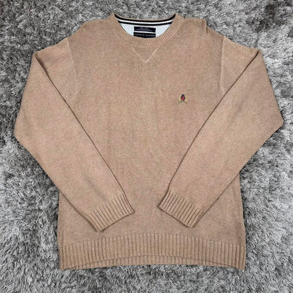 MEN'S VINTAGE TOMMY HILFIGER CREW NECK JUMPER SIZE L