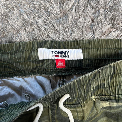 MEN'S TOMMY HILFIGER CAMO CARGO TROUSERS SIZE XL