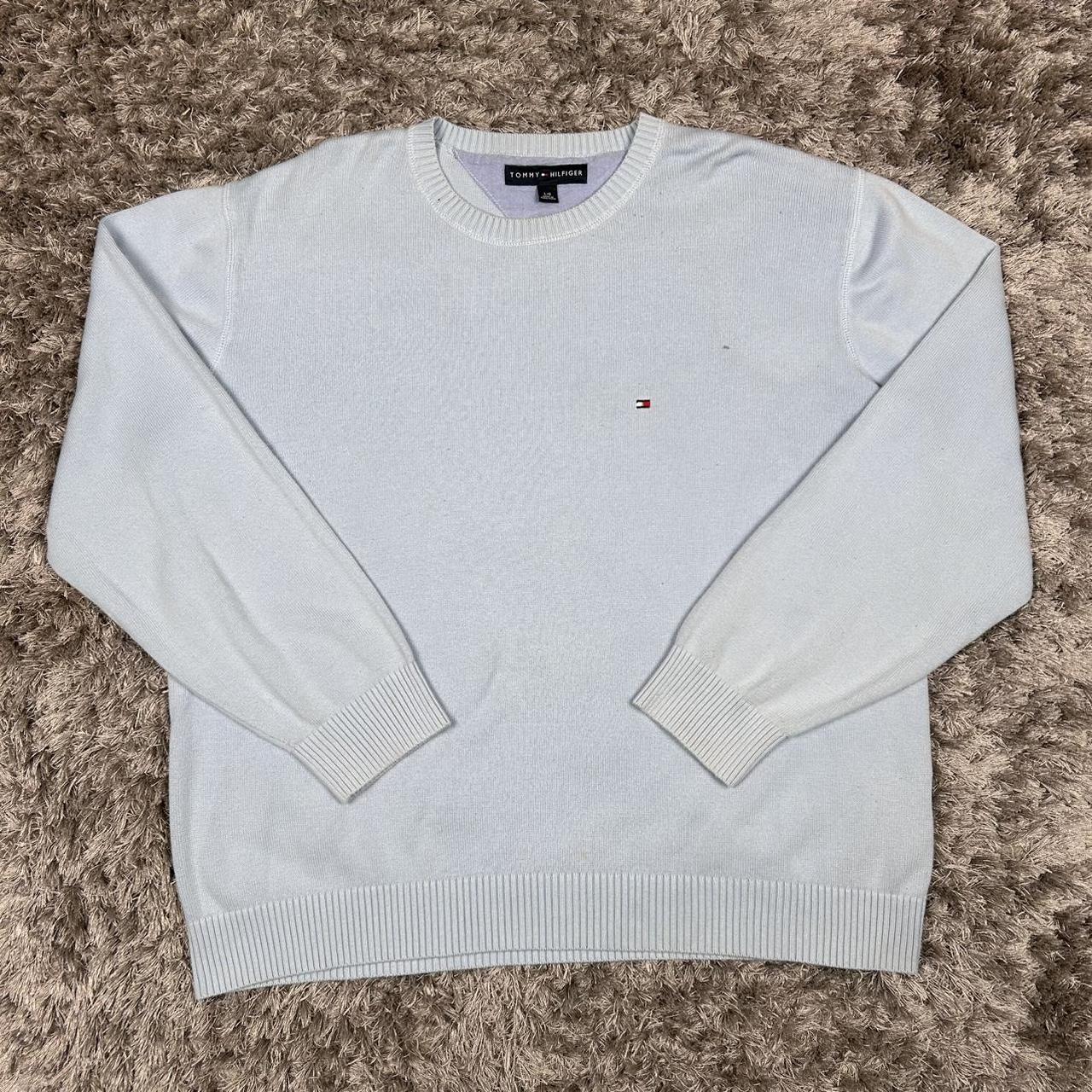 MEN'S VINTAGE TOMMY HILFIGER CREW NECK JUMPER SIZE L