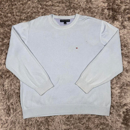 MEN'S VINTAGE TOMMY HILFIGER CREW NECK JUMPER SIZE L