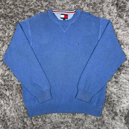 MEN'S VINTAGE TOMMY HILFIGER CREW NECK JUMPER SIZE XL