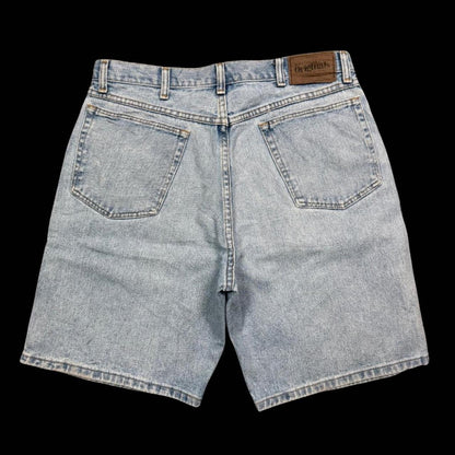 MEN'S WRANGLER BAGGY DENIM SHORTS W34