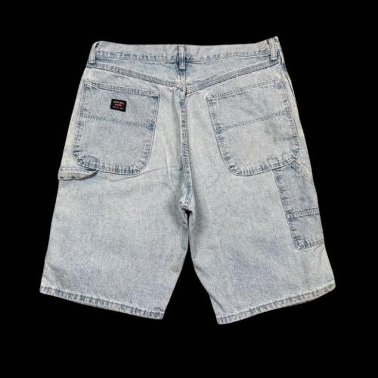 MEN'S WRANGLER BAGGY DENIM CARPENTER SHORTS W32